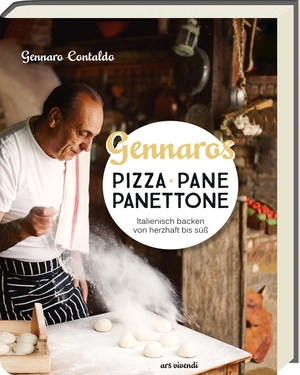 Contaldo, Gennaro. Gennaros Pizza, Pane, Panettone - Italienisch backen mit Gennaro Contaldo. Ars Vivendi, 2021.
