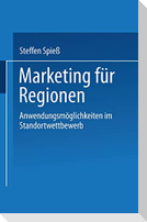 Marketing für Regionen