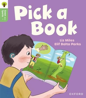 Miles, Liz. Oxford Reading Tree Green Sparks: Level 3: Pick a Book. Oxford University Press, 2025.