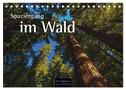 Spaziergang im Wald (Tischkalender 2024 DIN A5 quer), CALVENDO Monatskalender