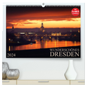 Wunderschönes Dresden (hochwertiger Premium Wandkalender 2024 DIN A2 quer), Kunstdruck in Hochglanz