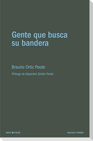 Gente que busca su bandera
