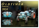 Oldtimer - Traktoren (Wandkalender 2024 DIN A4 quer), CALVENDO Monatskalender
