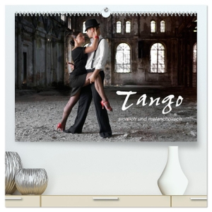 Krätschmer, Photodesign. Tango - sinnlich und melancholisch (hochwertiger Premium Wandkalender 2025 DIN A2 quer), Kunstdruck in Hochglanz - Tango, ein leidenschaftlicher, erotischer und melancholischer Tanz. Calvendo, 2024.