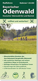 Radfahren, Bayerischer Odenwald / Hessischer Odenwald-Ost und Maintal 1:30.000