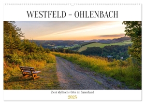 Bücker, Heidi. Westfeld-Ohlenbach - zwei idyllische Orte im Sauerland (Wandkalender 2025 DIN A2 quer), CALVENDO Monatskalender - Westfeld-Ohlenbach sind zwei idyllische Dörfer im oberen Sauerland. Calvendo, 2024.