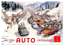 Mit dem Auto unterwegs (Wandkalender 2025 DIN A4 quer), CALVENDO Monatskalender