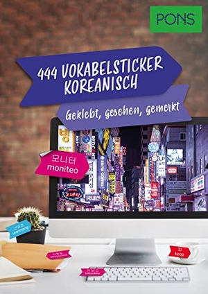 PONS 444 Vokabelsticker Koreanisch - Geklebt, gesehen, gemerkt. Pons Langenscheidt GmbH, 2022.