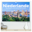 Niederlande - Das wunderschöne Land an der Nordsee. (hochwertiger Premium Wandkalender 2024 DIN A2 quer), Kunstdruck in Hochglanz