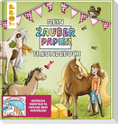 Mein Zauberpapier Freundebuch Süße Pferde