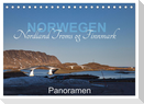 Norwegen Nordland Troms og Finnmark - Panoramen (Tischkalender 2025 DIN A5 quer), CALVENDO Monatskalender