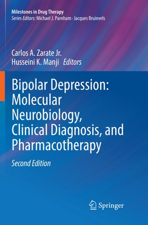 Manji, Husseini K. / Carlos A. Zarate Jr. (Hrsg.). Bipolar Depression: Molecular Neurobiology, Clinical Diagnosis, and Pharmacotherapy. Springer International Publishing, 2018.