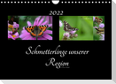 Schmetterlinge unserer Region (Wandkalender 2022 DIN A4 quer)