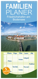 Familienplaner 2025 - Friedrichshafen am Bodensee mit 5 Spalten (Wandkalender, 21 x 45 cm) CALVENDO