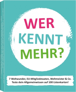 Sieverding, Lukas. Wer kennt mehr? - Teste dein Allgemeinwissen. Librero b.v., 2024.