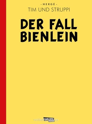 Hergé. Tim und Struppi: Sonderausgabe: Der Fall Bienlein - In der Version des Tintin-Magazins. Carlsen Verlag GmbH, 2026.
