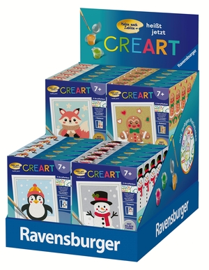 Verkaufskassette CreArt Serie F Winter´ VE 20. Ravensburger Spieleverlag, 2026.