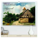 Deutschland in Aquarell (hochwertiger Premium Wandkalender 2024 DIN A2 quer), Kunstdruck in Hochglanz