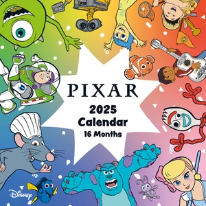 Disney Pixar 2025 30X30 Broschürenkalender. Pyramid Lizenzen, 2024.