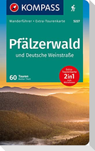 KOMPASS Wanderführer Pfälzerwald und Deutsche Weinstraße, 60 Touren
