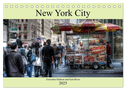New York City - Zwischen Hudson und East River (Tischkalender 2025 DIN A5 quer), CALVENDO Monatskalender