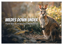 Wildes Down Under: Tiere des Australischen Kontinents (Wandkalender 2025 DIN A2 quer), CALVENDO Monatskalender