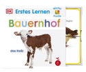 Erstes Lernen Würfelpuzzle. Bauernhof