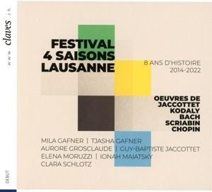 Festival 4 Seasons Lausanne 2014-2022. note 1 music gmbh / Heidelberg, 2023.