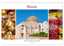 Oman - Reiseziel Maskat und Salalah (Wandkalender 2024 DIN A4 quer), CALVENDO Monatskalender