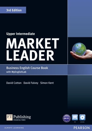 Cotton, David / Falvey, David et al. Market Leader 3rd Edition Upper Intermediate Coursebook with DVD-ROM and MyLab Access Code Pack. Pearson, 2012.