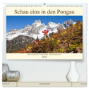 Schau eina in den Pongau (hochwertiger Premium Wandkalender 2024 DIN A2 quer), Kunstdruck in Hochglanz