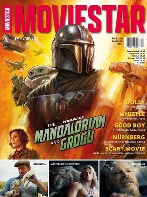Sülter, Björn / Peter Osteried (Hrsg.). MOVIESTAR. Ausgabe Mai/Juni 2026 (#216). in Farbe und Bunt, 2026.