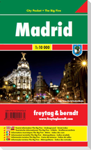 Madrid, Stadtplan 1:10.000, City Pocket + The Big Five