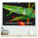 Faszination Wassertropfen (hochwertiger Premium Wandkalender 2025 DIN A2 quer), Kunstdruck in Hochglanz