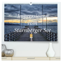 Impressionen vom Starnberger See (hochwertiger Premium Wandkalender 2024 DIN A2 quer), Kunstdruck in Hochglanz