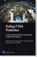 Ending F-22A Production