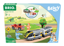 BRIO World - 36144 Bluey Zugset - Spielzeugzug-Set für Kinder ab 3 Jahren - zauberhaftes Geschenk für die Freunde von Bluey und Bingo