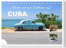 Erlebe mit mir Oldtimer auf Cuba (Tischkalender 2025 DIN A5 quer), CALVENDO Monatskalender