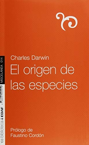 Darwin, Charles. Origen de Las Especies, El (Edaf). Edaf Antillas, 2015.