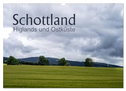 Schottland Highlands und Ostküste (Wandkalender 2025 DIN A3 quer), CALVENDO Monatskalender