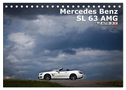 Mercedes-Benz SL 63 AMG (Tischkalender 2024 DIN A5 quer), CALVENDO Monatskalender