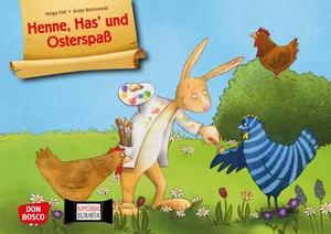 Fell, Helga. Henne, Has' und Osterspaß. Kamishibai Bildkartenset. - Bilderbuchgeschichten für unser Erzähltheater. Frühling und Ostern mit dem Kamishibai in Krippe, KITA & Grundschule entdecken. Ein Baustein zur Sprachförderung. Don Bosco Medien GmbH, 2021.
