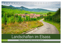 Landschaften im Elsass (Tischkalender 2024 DIN A5 quer), CALVENDO Monatskalender
