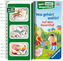 Mein großes Magnetbuch - Was gehört wohin? Auf dem Bauernhof