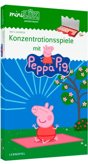 Bierwald, Wibke. miniLÜK. Kindergarten/Vorschule Set Konzentrationsspiele mit Peppa Pig. Westermann Lernwelten, 2026.