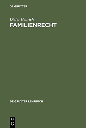Henrich, Dieter. Familienrecht. De Gruyter, 1995.
