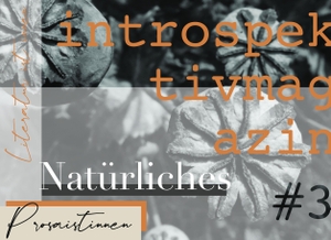 Lenz, Martina / Graf, Oliver et al. introspektiv #3 - Natürliches - Literaturmagazin. NOVA MD, 2022.