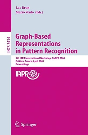 Vento, Mario / Luc Brun (Hrsg.). Graph-Based Representations in Pattern Recognition - 5th IAPR International Workshop, GbRPR 2005, Poitiers, France, April 11-13, 2005, Proceedings. Springer Berlin Heidelberg, 2005.