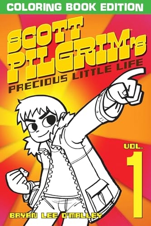 O'Malley, Bryan Lee. Scott Pilgrim's Precious Little Life Coloring Book. Oni Press,US, 2024.