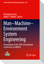 Man¿Machine¿Environment System Engineering